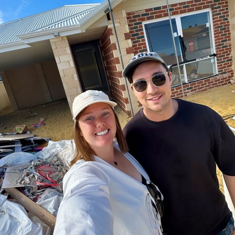 A House of Boss client's home under construction.